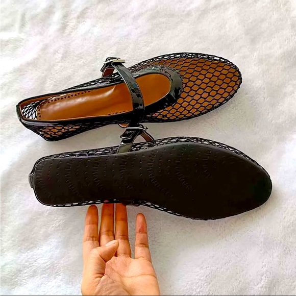 🎉Mesh ballet flats are a celebrity favorite this spring embrace the tren… - Picture 9 of 15